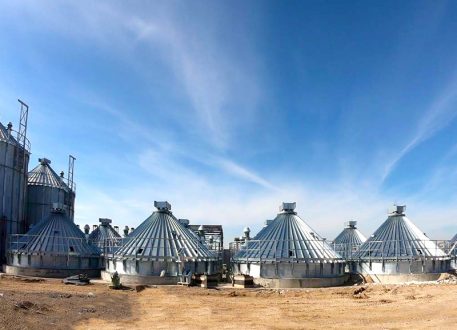 Réalisation des silos